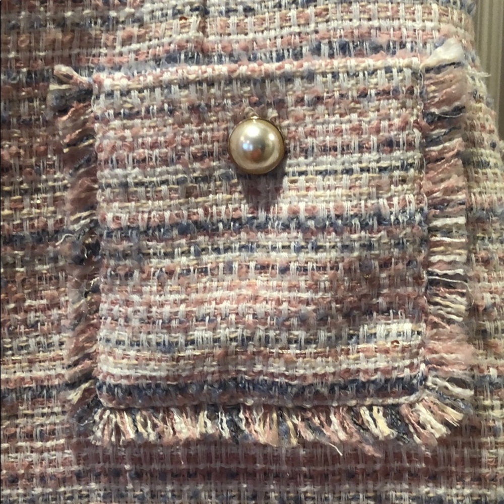 Karl Lagerfeld Tweed Shift Dress NWT - Picture 3 of 5